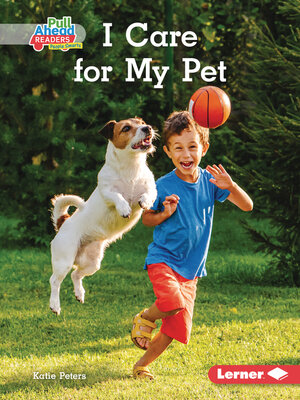 cover image of I Care for My Pet